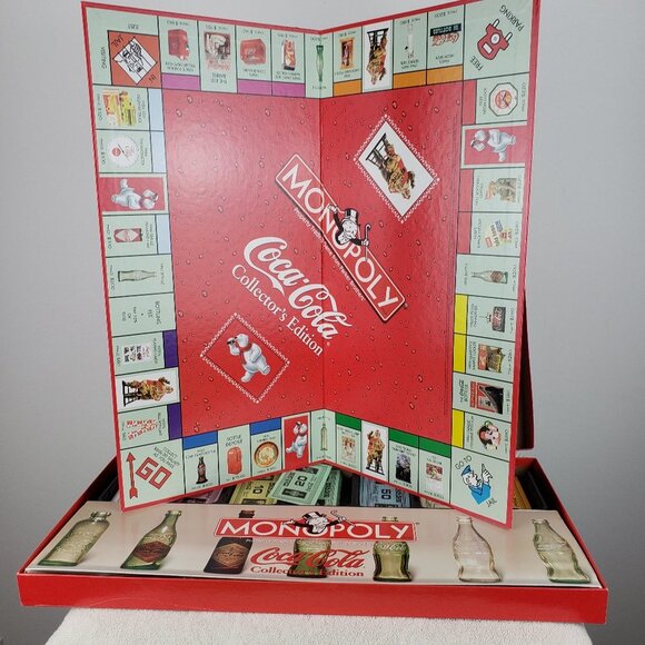 Parker Bros Coca Cola Collector's Edition Monopoly - Picture 5 of 5
